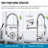 HGN 2 Spouts Kitchen Faucet  with Pull Out -100477276