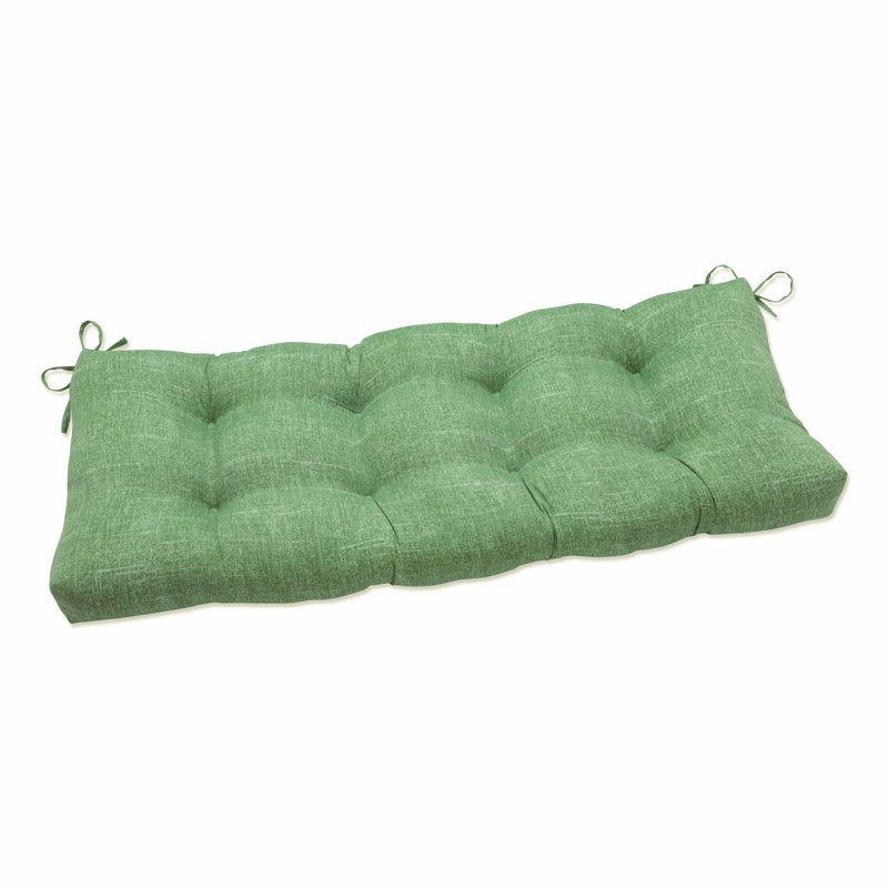 Coussin de siège intérieur / extérieur Bisque, Bleu, H 5 po x l 44 po x P 18 po