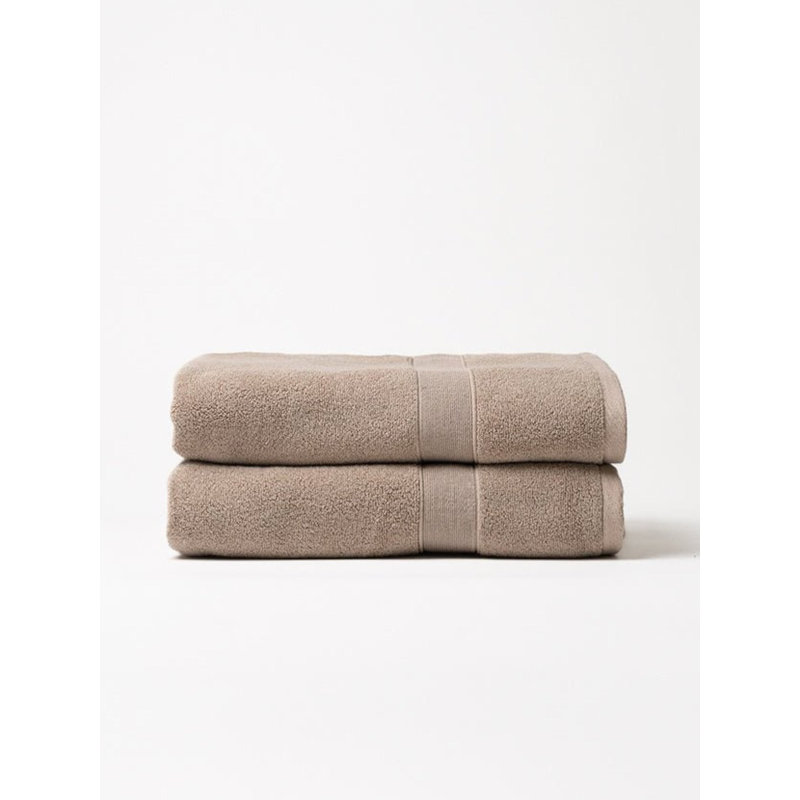 Luxe, Sand, Bath Towels - 2 Pack