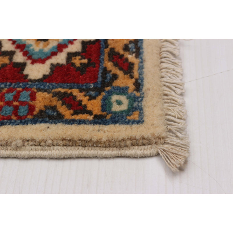 Tapis rectangulaire en laine New Age Anina 3 pi 3 po x 4 pi 9 po Anina