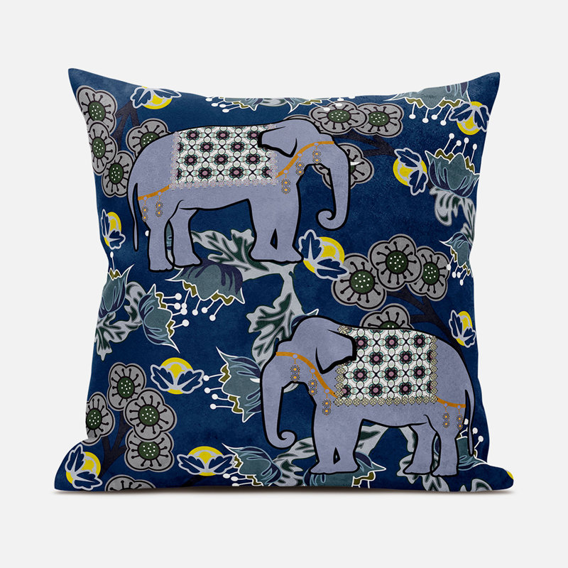 Coussin 26 x 26, Gris te bleu