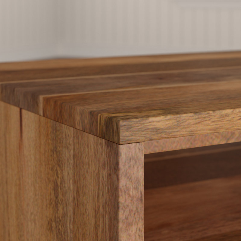Emme 45cm W Solid Wood Bedside Table