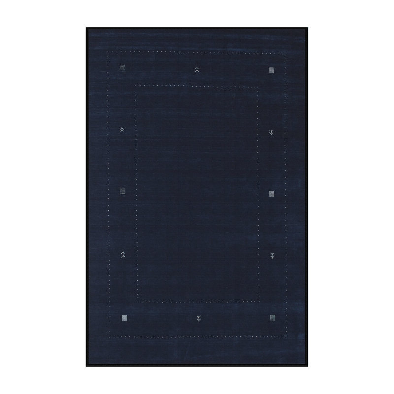 Tapis contemporain brun, Rectangle 2 pi x 3 pi