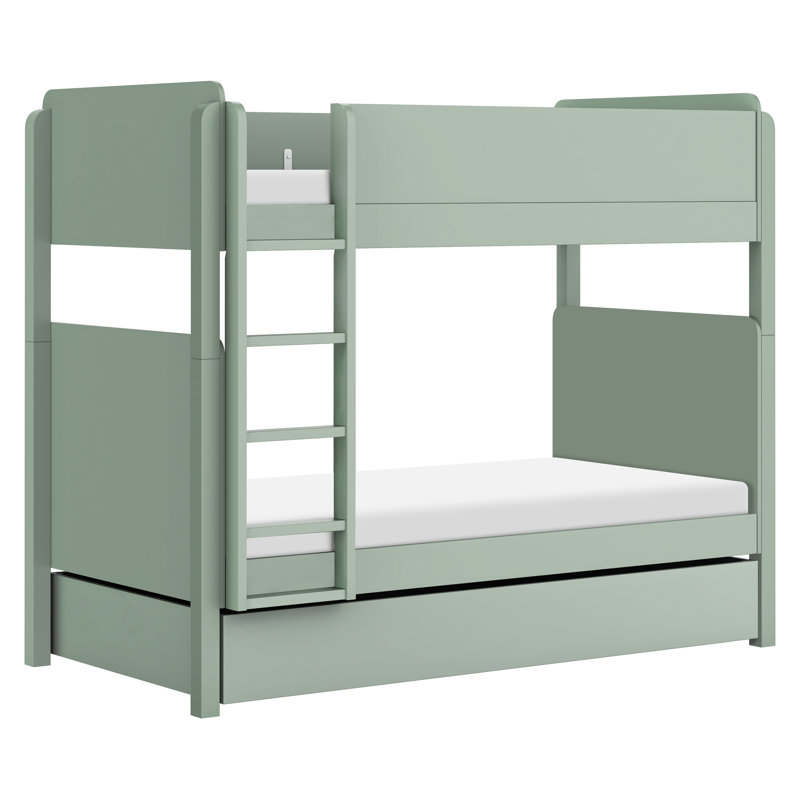 Tiptoe Universal Storage Trundle Unit, Light Sage