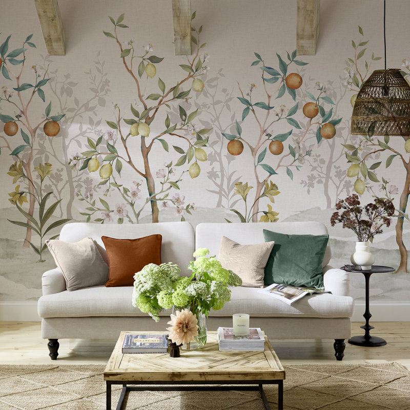 Superfresco Easy Isla Sage Fixed Size Mural, Pink