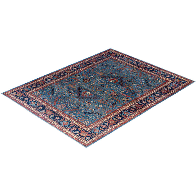 Serapi One-of-a-Kind Rectangle 9'4" X 11'11" Hand Knotted Area Rug