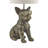 24.5"  Bronze Resin French Bulldog W/ Sunglasses Table Lamp  With Shade-1820364375-1820364392
