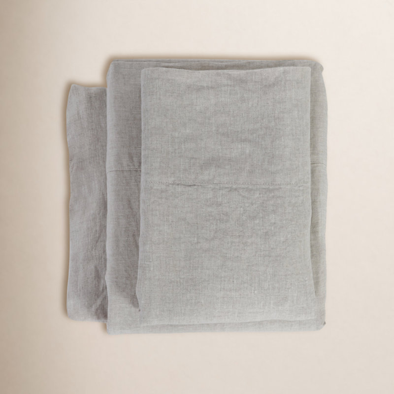 Parker Sheet Set, Flax, Twin