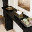 Console triangulaire, canapé, table d'entrée moderne
