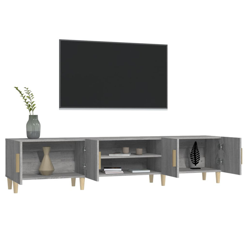 Kyeisha TV Cabinet 180x31.5x40 cm Engineered Wood, Sonoma Grey