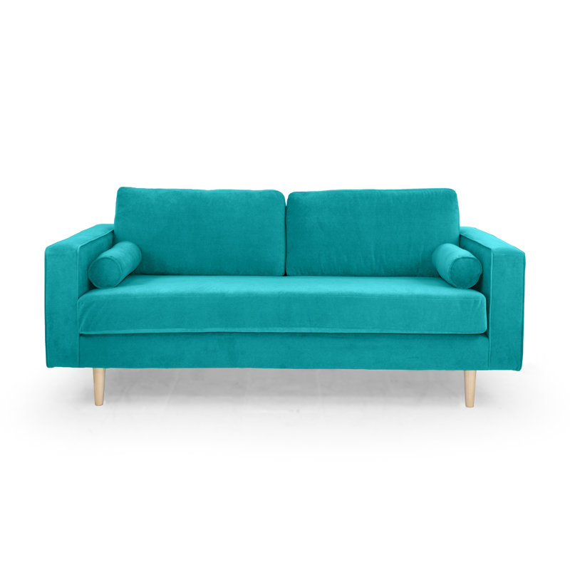 Boubacar Sofa, Natural, Turquoise, 3