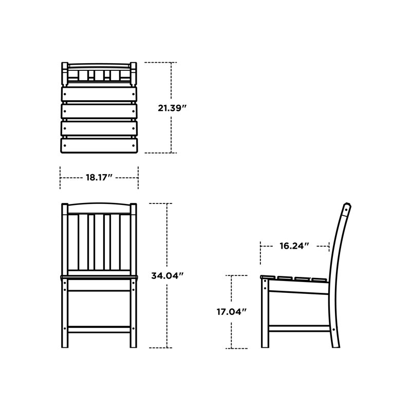 Chaise d'appoint Cape Cod, Lanterne rétro