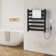 6-Bar Wall Premium Towel Warmer With Touch Control, 3 Heat Settings, Wide Bar Design, IPX4 Waterproof, Space Aluminum Construction