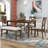 Maezy 6 Piece Dining Set, Dining Table Set, Kitchen Table Set, Dining Table With Bench-1729035591-1738492658