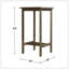 Table de bar en bois émaillé Emilio