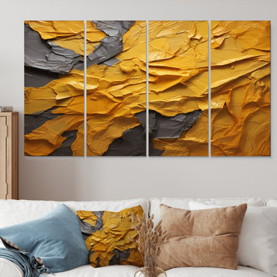 Malmberg - Abstract Wall Art For Living Room 4 Piece
