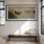 Abstrait pastel, paysage, horizon, toile, salon, impression murale-910312985-910312984