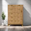 123 cm W Chest of 5 Drawers
