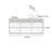 Ground Woven Rounded Buffet Table