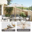 Bohon 210cm X 140cm Rectangular Market Parasol-330655360