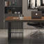 Bureau moderne en bois de pin massif-662372517