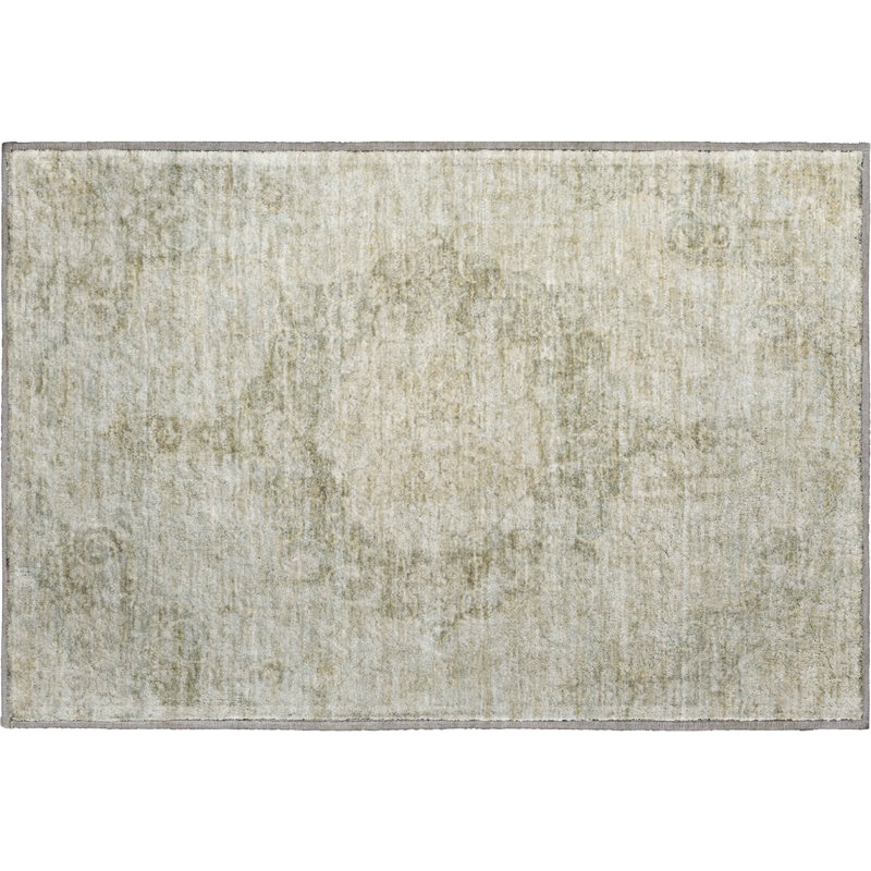 Premium Machine Washable Barry AMF1238 Global Rug, Rectangle 1'8" x 2'6"