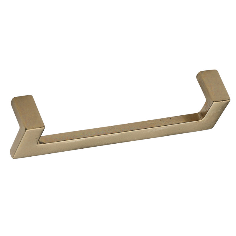 Urban Offset Cabinet Pull, Natural Bronze, 8"