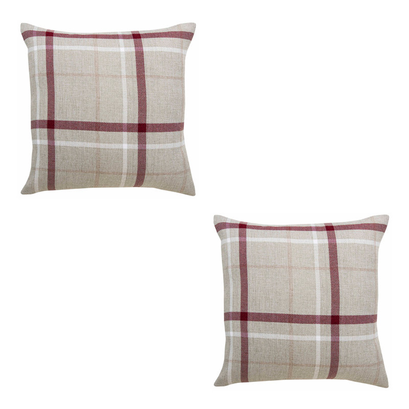 Sabala Square Cushion, Red 
