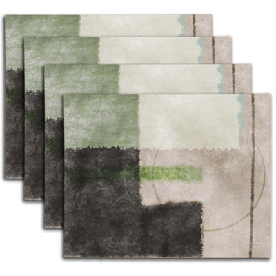 Napperon abstrait en polyester