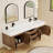 Jessica 72'' Wall-Mounted Single Bathroom Vanity-1319351350