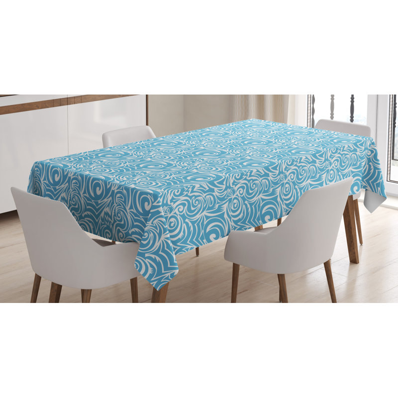 Geometric Tablecloth, 84" L x 60" W