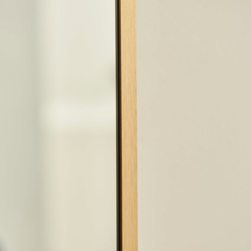 Symari Full Length Arch Mirror, 170 cm H x 50 cm W, Gold