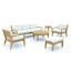 Noida Outdoor 6 - Piece Conversation Set
