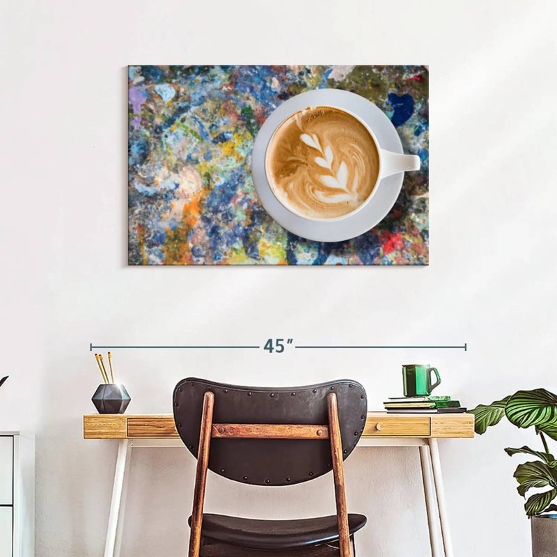 Café au lait Yarlin Creative, H 24 po x l 36 po