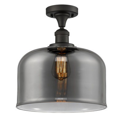 Plafonnier semi-encastré 1 lumière Bell