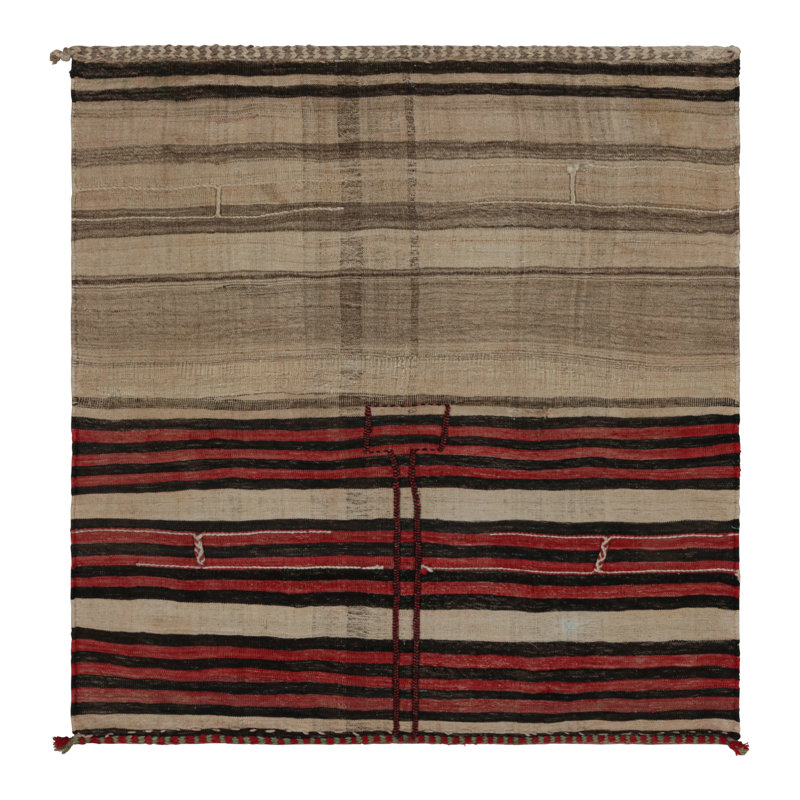 One-of-a-Kind Rectangle 4'6" X 4'10" Area Rug