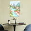 Alpes suisses, paysage abstrait paisible et tranquille, affiche murale de montagne-2097520027