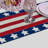Consuella Patriotic American Flag Table Runner Handmade Beaded Dining Table Runner for Christmas Decor-1899623455