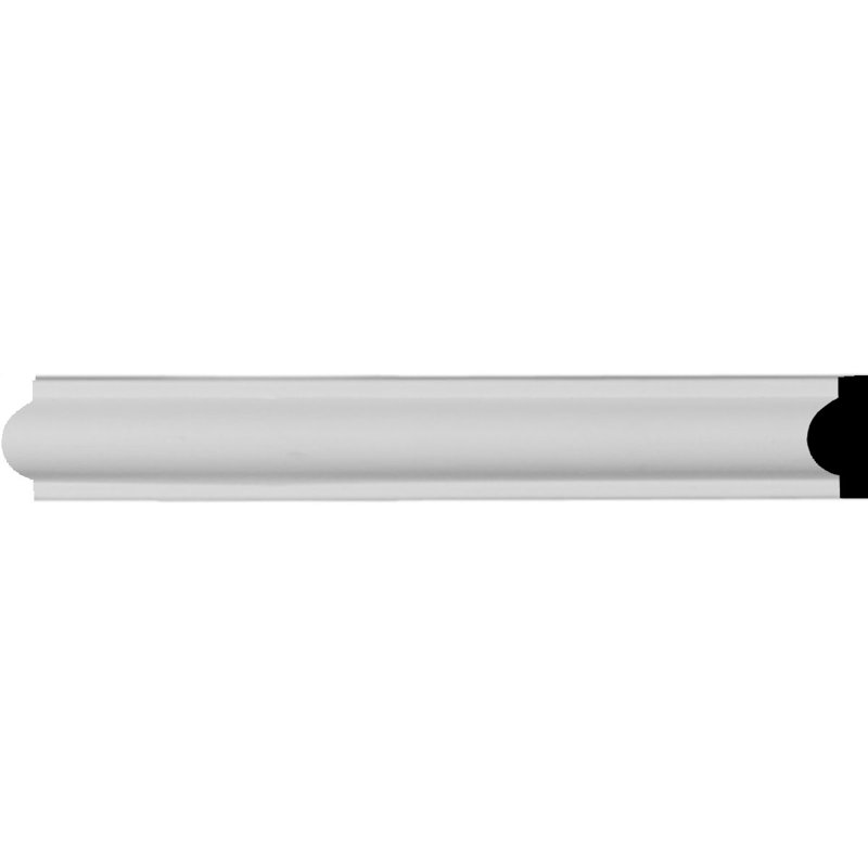 94" White Urethane Traditional Panel Moulding