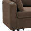 Canapé-lit modulaire en U avec chaises de rangement doubles-1177207309