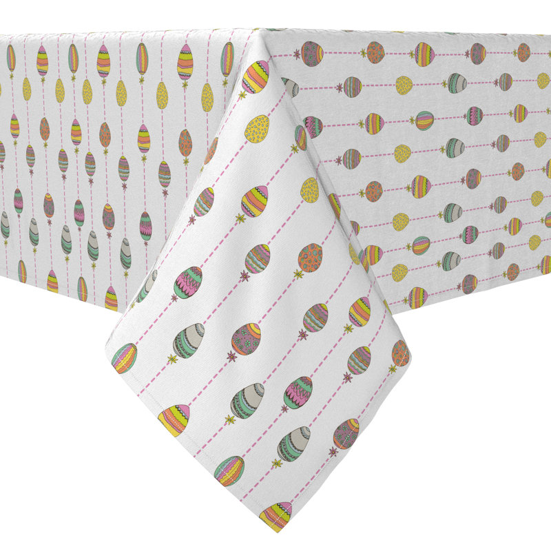 Rectangular Cotton Twill Tablecloth