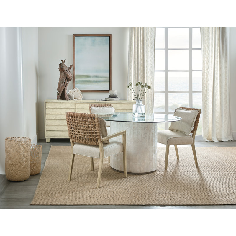Sundance Upholstered Dining Chair, Natural