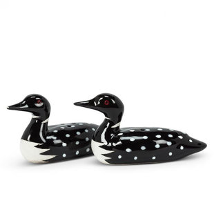 Salière et poivrière Loons (Ensemble de 2)