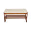 Banc de rangement pour chaussures 4 paires
