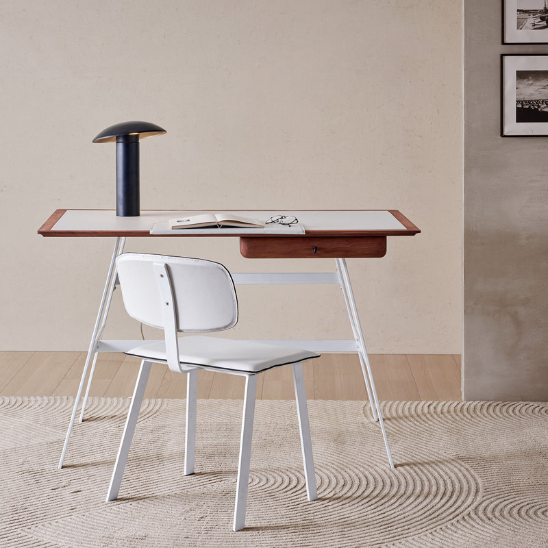 Bureau à domicile 47 po style italien, Blanc