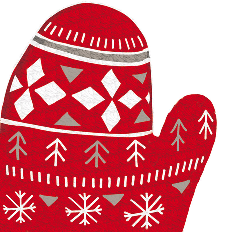 Disposable Paper Christmas Napkins