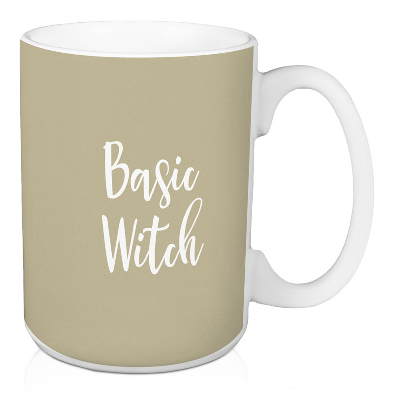 Grande tasse à café de base Olivares, Beige