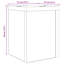 2 Tier Plant Stand Set of 2