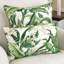 Coussin en coton Wailea Coast Verte
