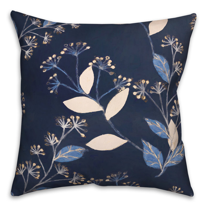 Floral Throw Pillow